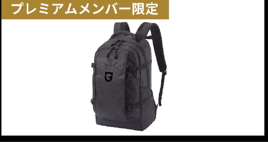 ガンバ大阪選手モデルリュックサック(ファンクラブプレミアムメンバー限定品)