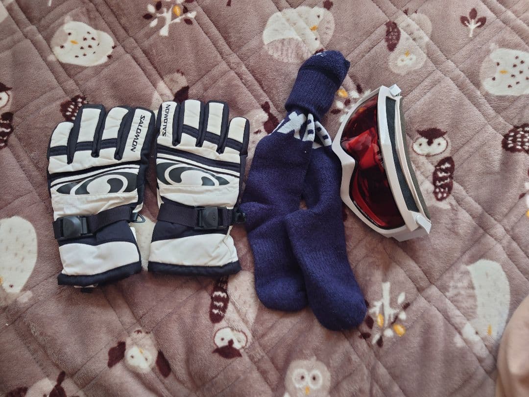 CEREBRITE スキーウェア 水色ジャケットとパンツセット（おまけ付き）