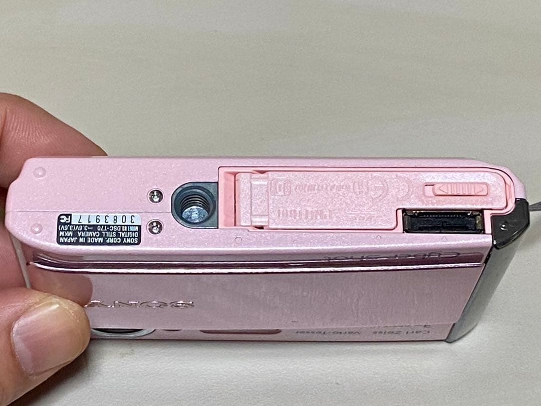 Sony Cyber-shot ピンク 3倍光学ズーム