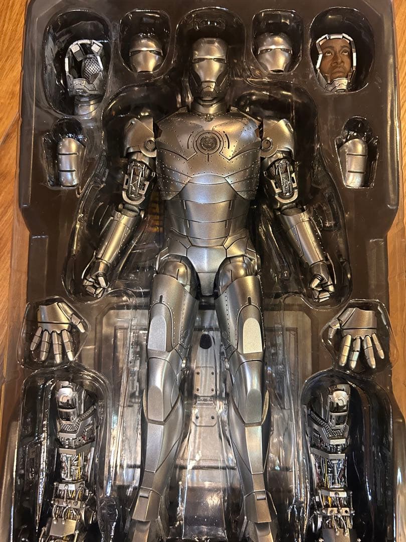 ジャンク　ホットトイズ　アイアンマン・マーク2 アンリーシュド