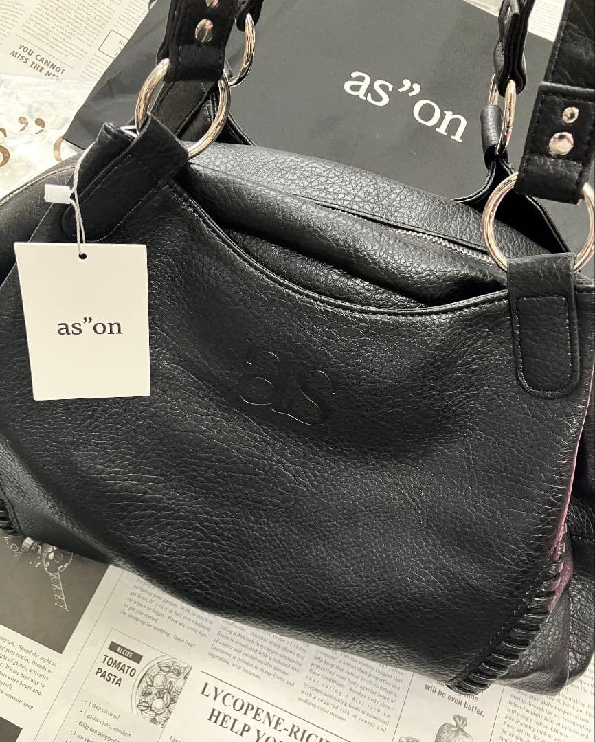 as\"on ♡BONITA BIG BAG black