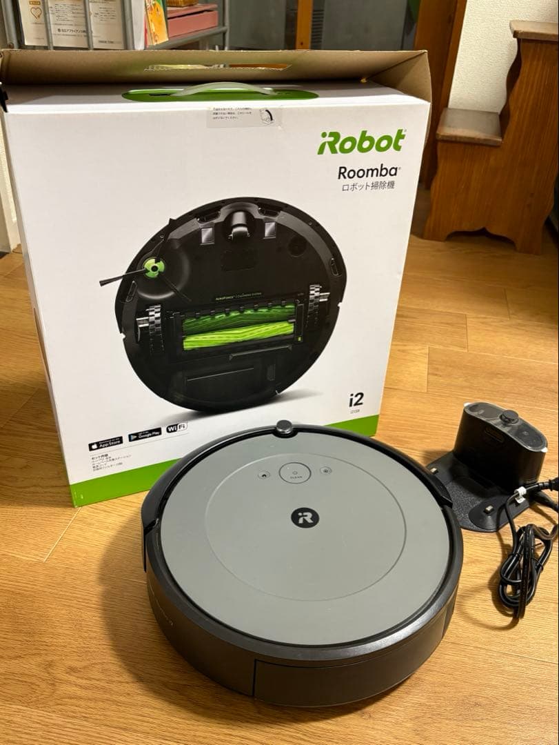 iRobot ルンバ i2 ロボット掃除機【動作確認済み・予備フィルター付】