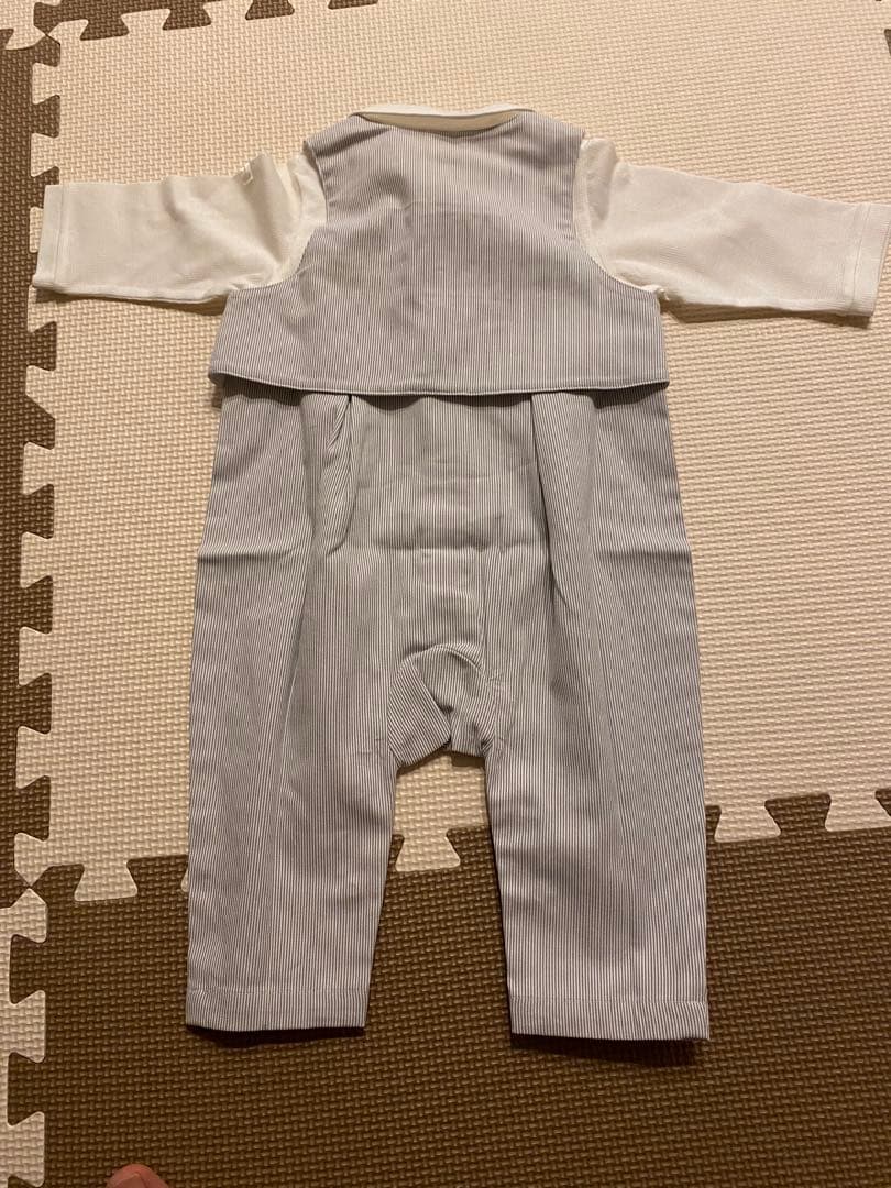 【Apple⭐︎】ミキハウス　タキシード風カバーオール　70cm