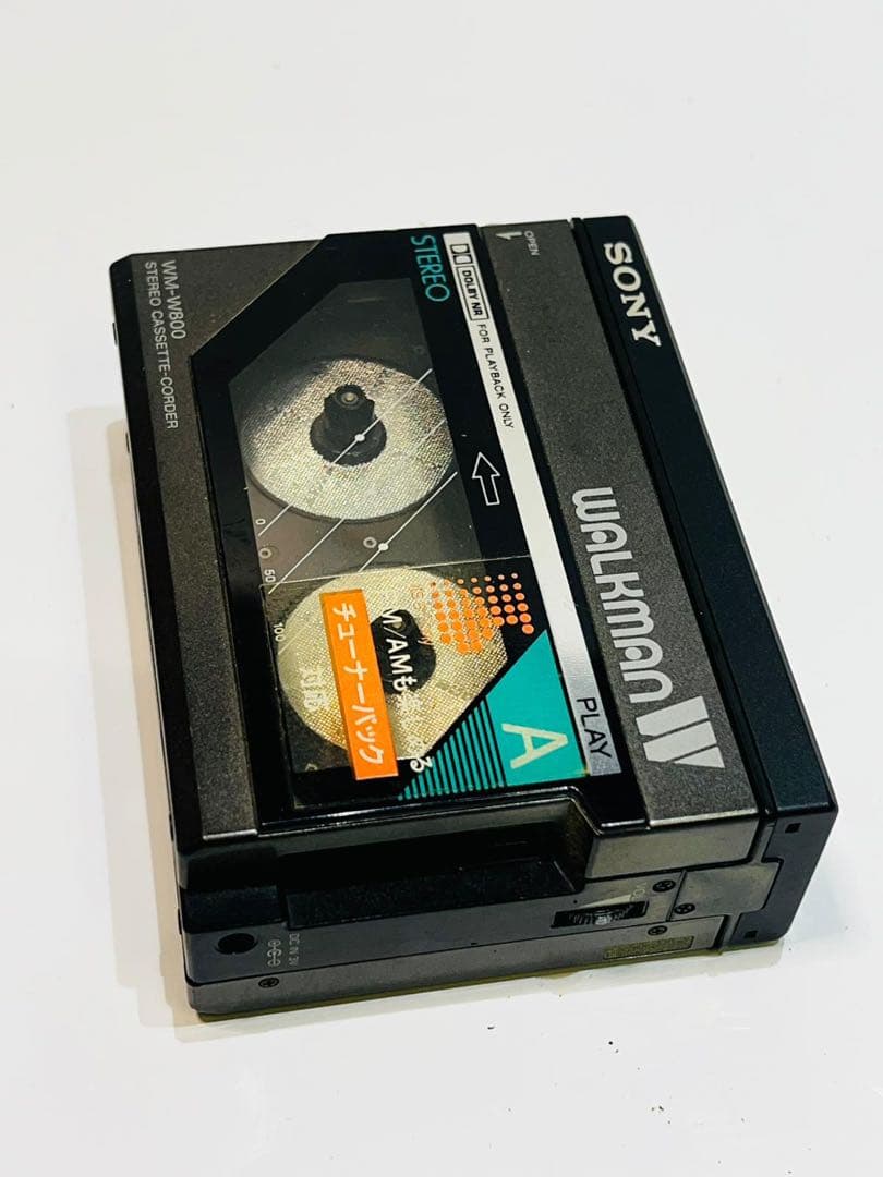 SONY WM-W800 カセットプレーヤー 動作品