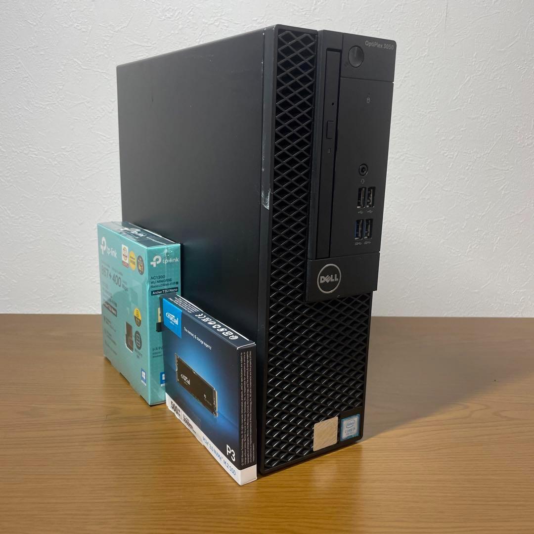 DELLデスクトップパソコン 16GB 新品SSD500GB+1TB Win11