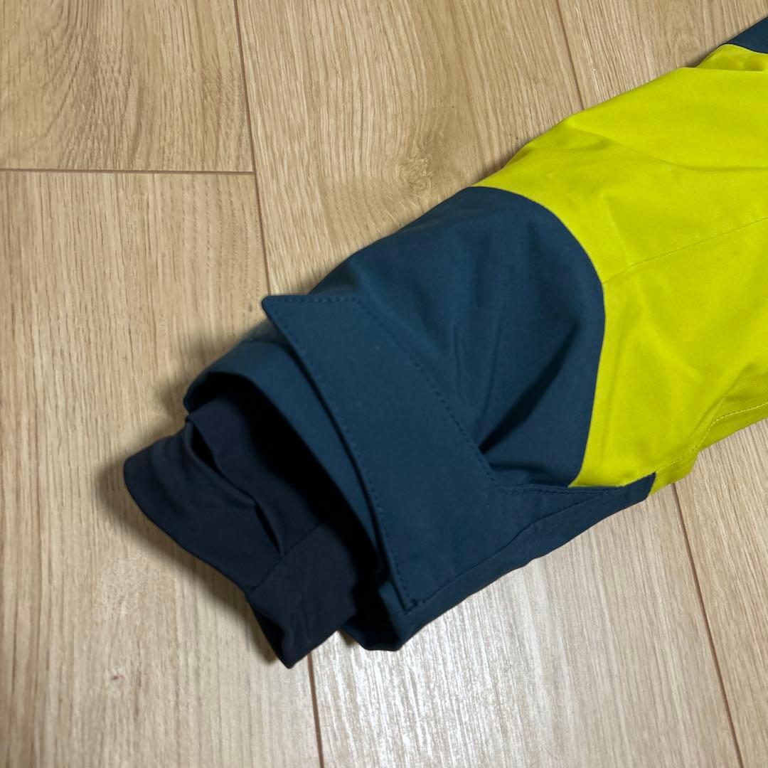 ミレー スキーウェア ネイビー/イエロー 上下セット