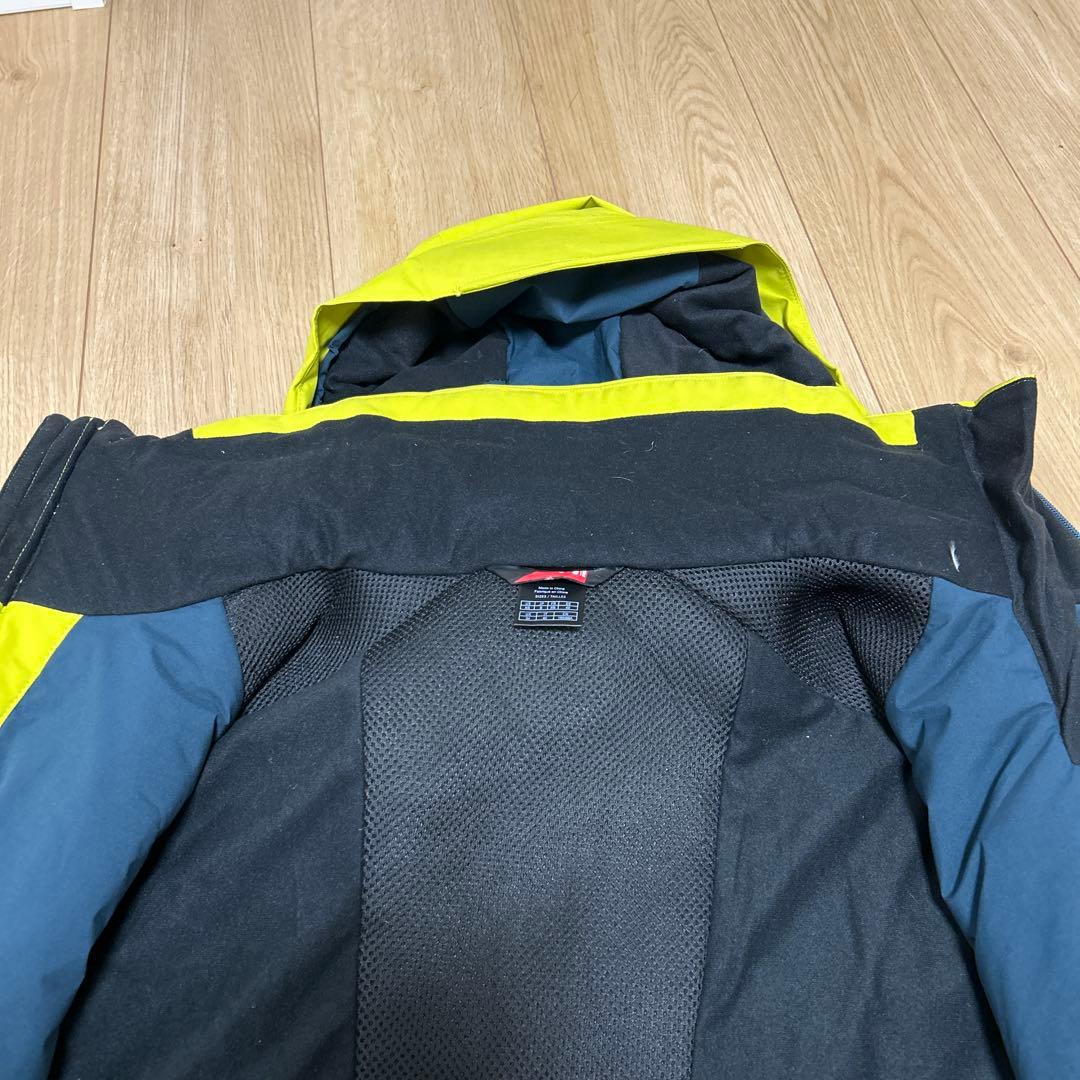 ミレー スキーウェア ネイビー/イエロー 上下セット