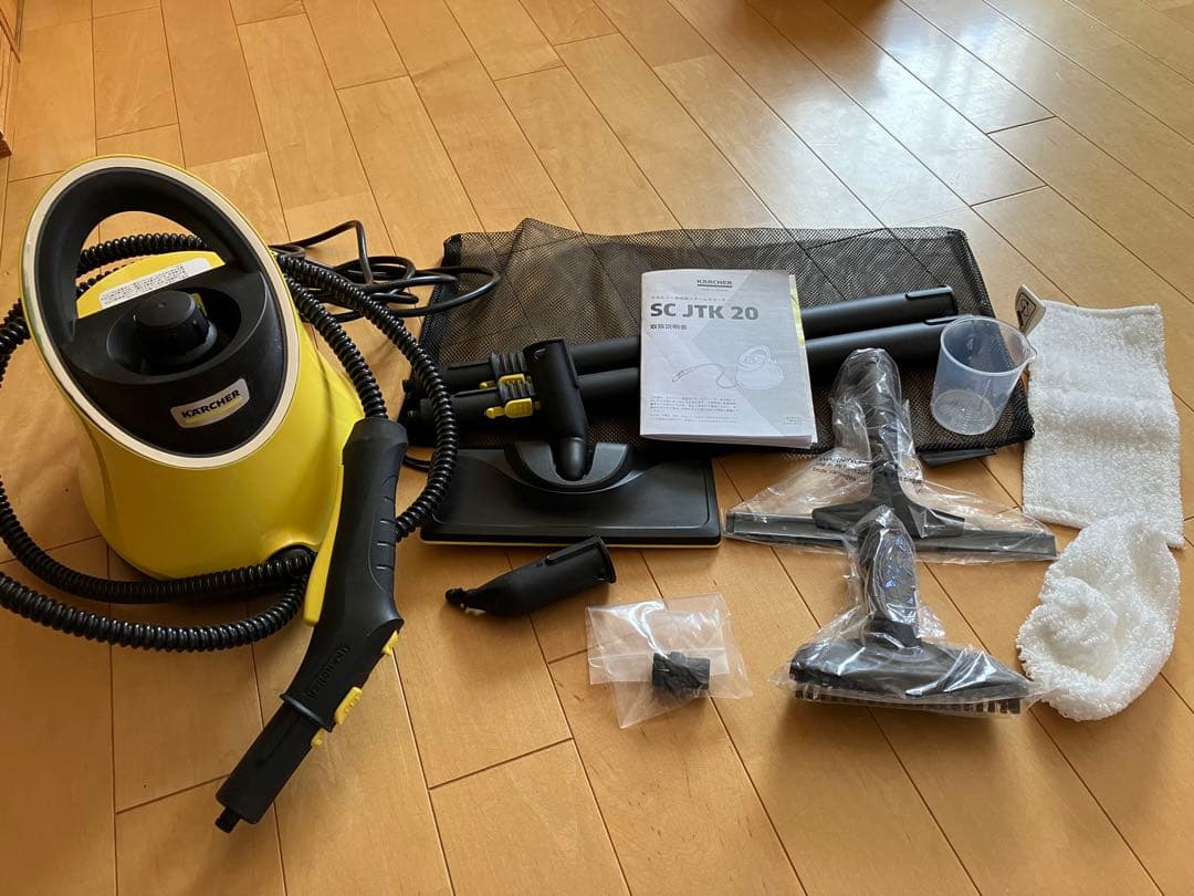 美品⭐︎KARCHER SC JTK 20 スチームクリーナー本体と未使用付属品