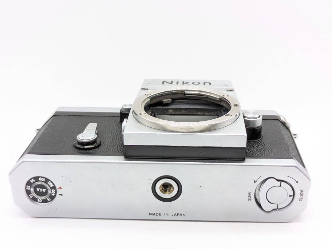完動品！NIKON F アイレベル 初期型 富士山ロゴ 露出計付き！