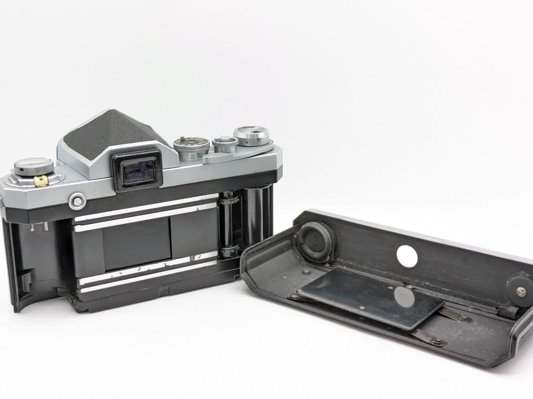 完動品！NIKON F アイレベル 初期型 富士山ロゴ 露出計付き！