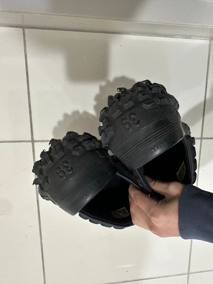 BALENCIAGA サンダル 39 defender bauncer clog