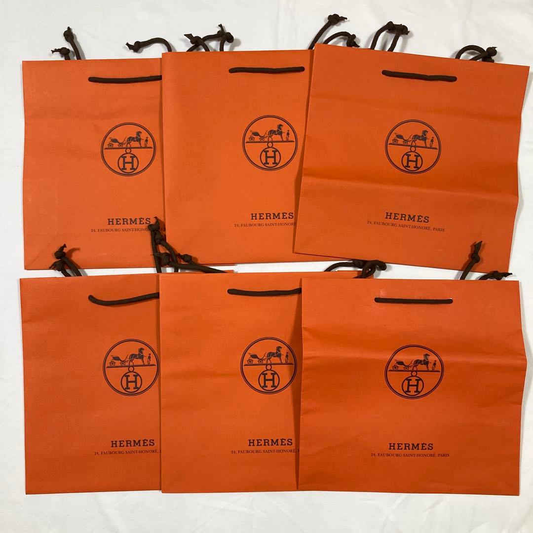 エルメス　ショッパー　紙袋　30枚　中サイズ　30x30