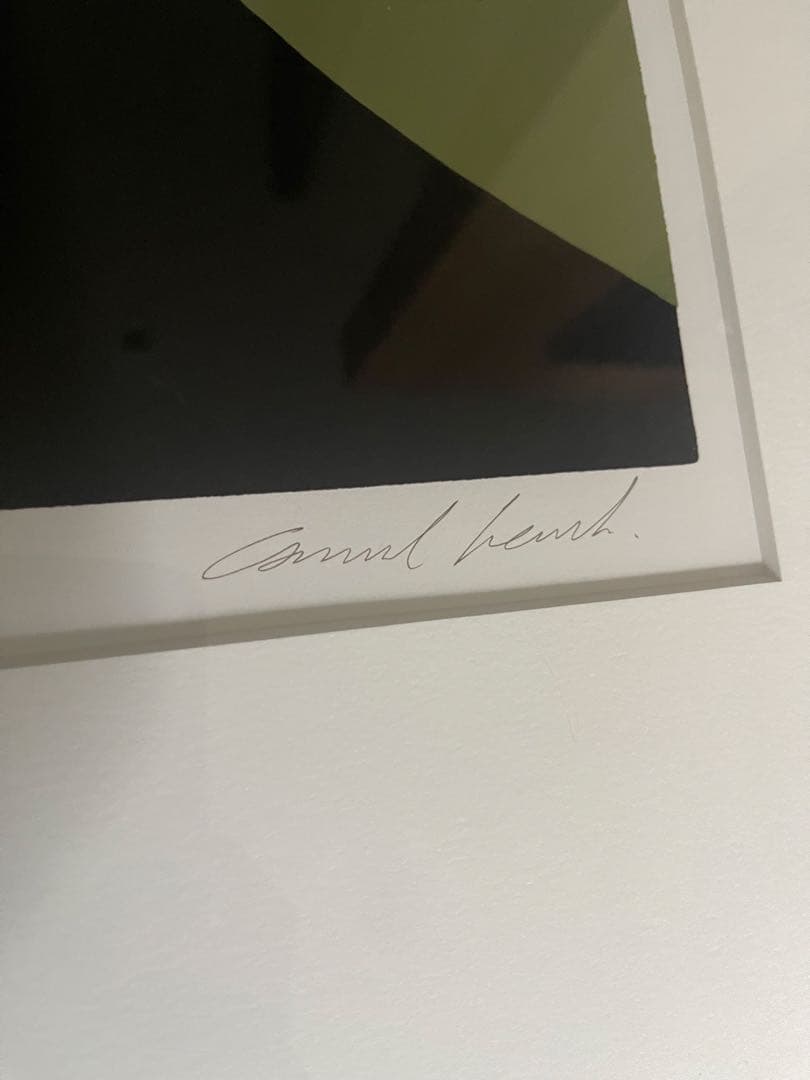 コンラッドリーチ ツィギー シルクスクリーン 額装 ポップアート 希少