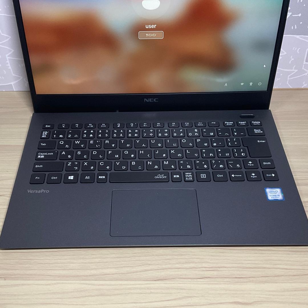 超軽量＞NEC VersaPro VG i5/8G/256G/Office付