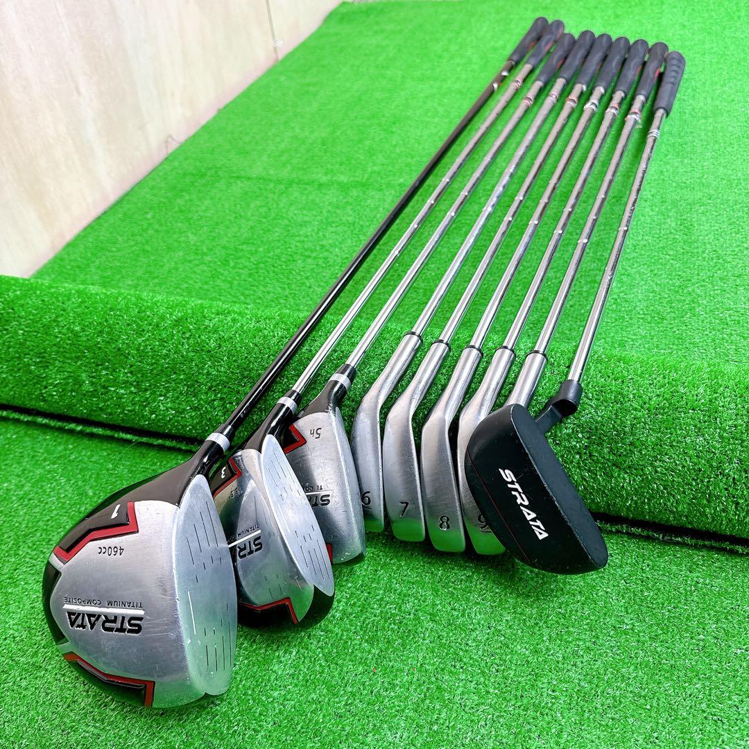 【レフティ】 Callaway STRATA ストラータ メンズ クラブセット