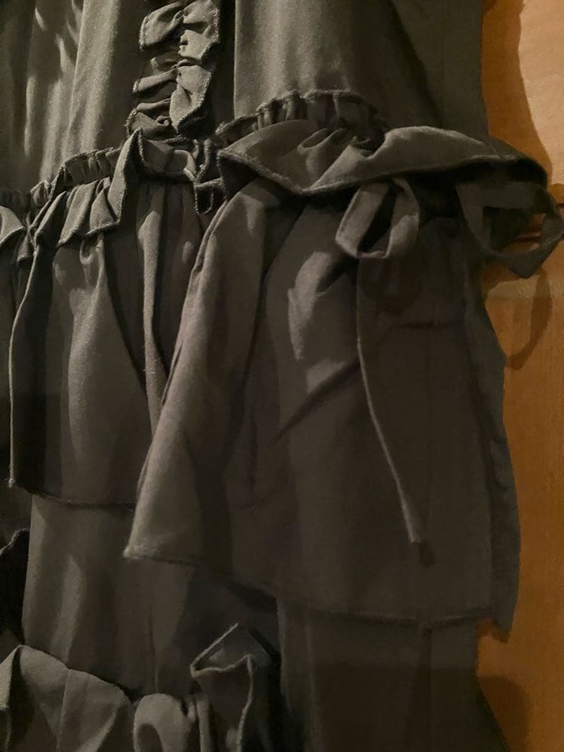 新品タグ付きフリルティアードワンピース merry jenny メリージェニー