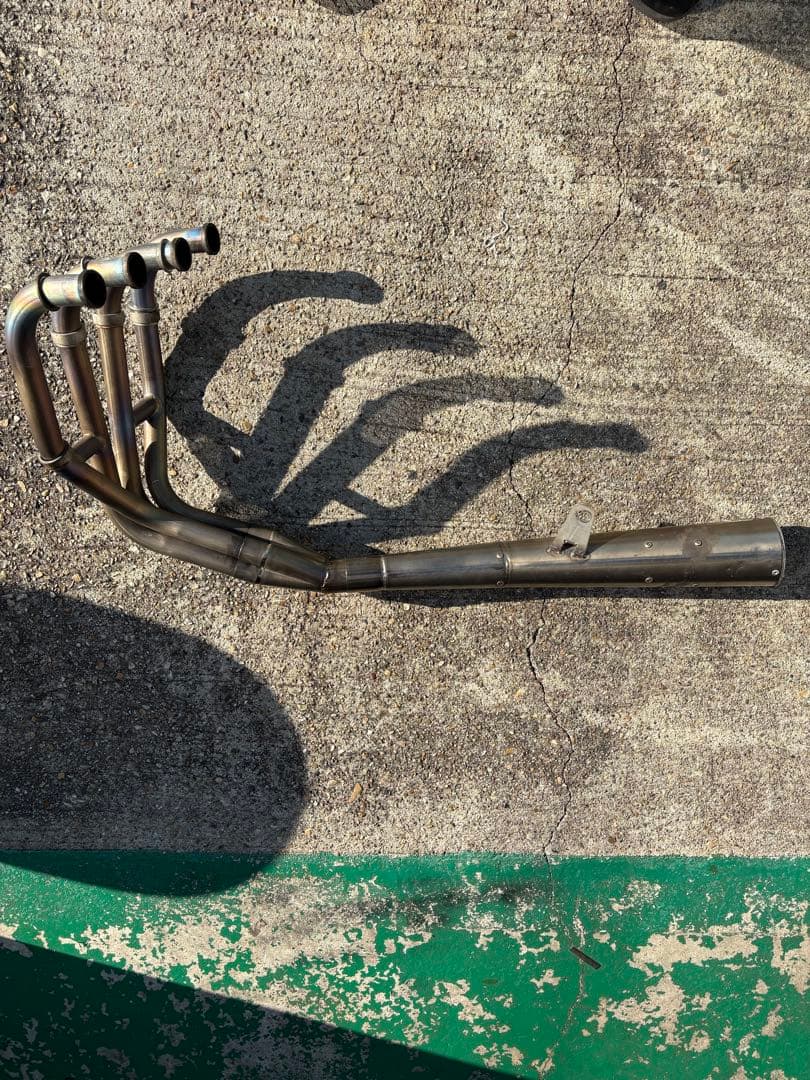 ゼファー400 BEET Patriot マフラー　チタン