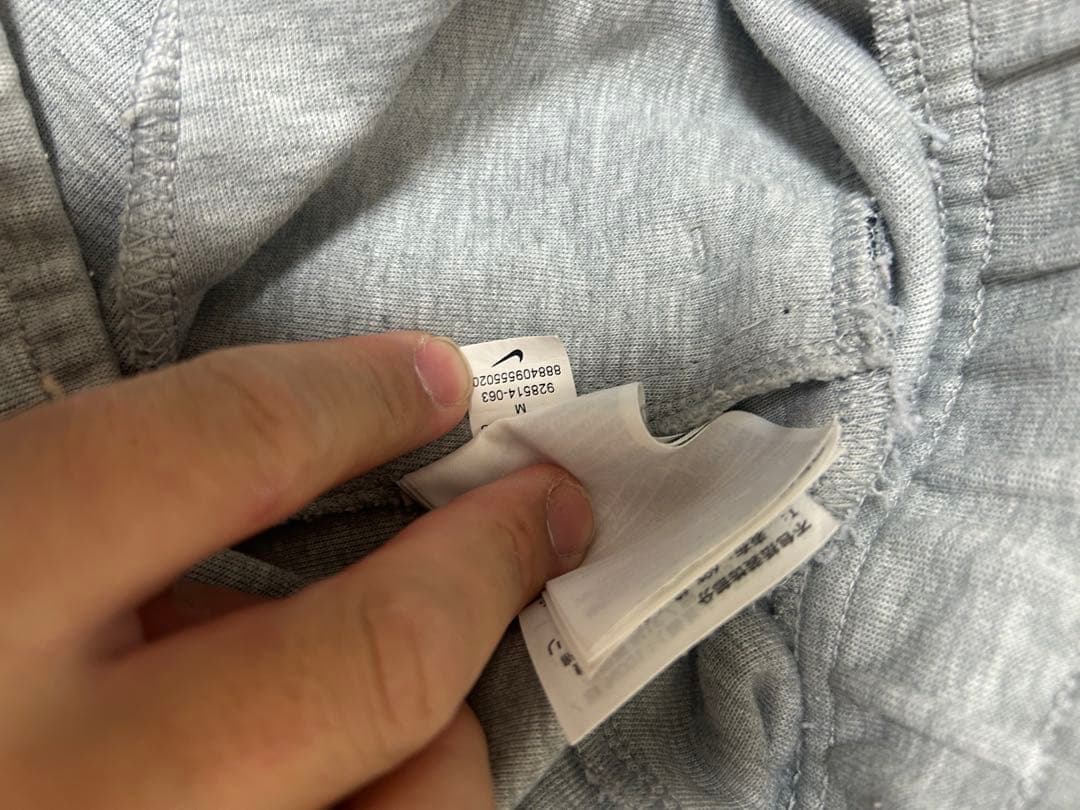 黒タグ廃盤 テックフリース ハーフパンツ M ２点セット(グレー・ブラック)