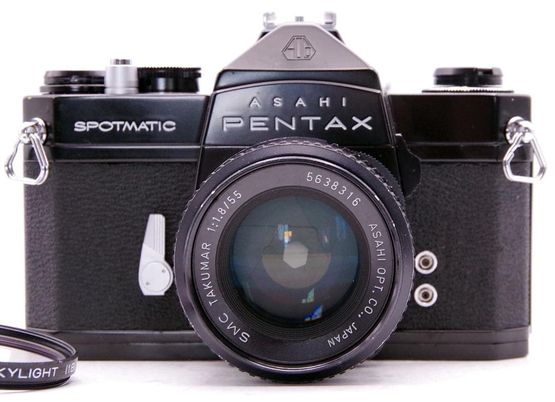 ペンタックス SP ブラックボディ SMC TAKUMAR 55mm F1.8
