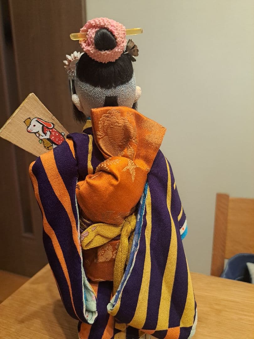 作家物　古布小物店　閉店の為出品　伝統的な着物の人形