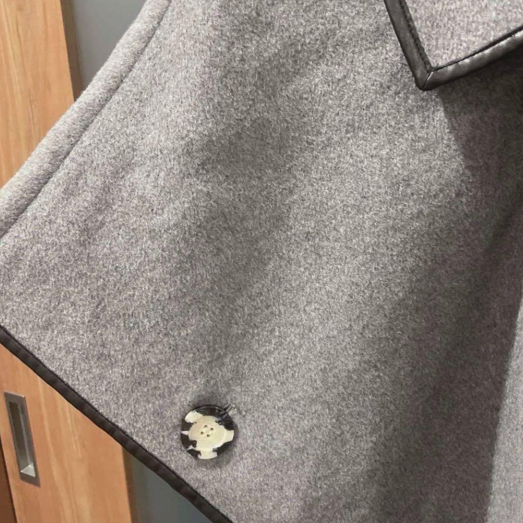 【極美品】snidel 新木優子 コート ポンチョ コラボ グレー