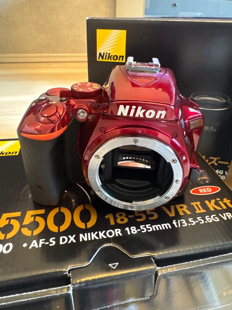新品級美品 D5500 ダブルズームキット