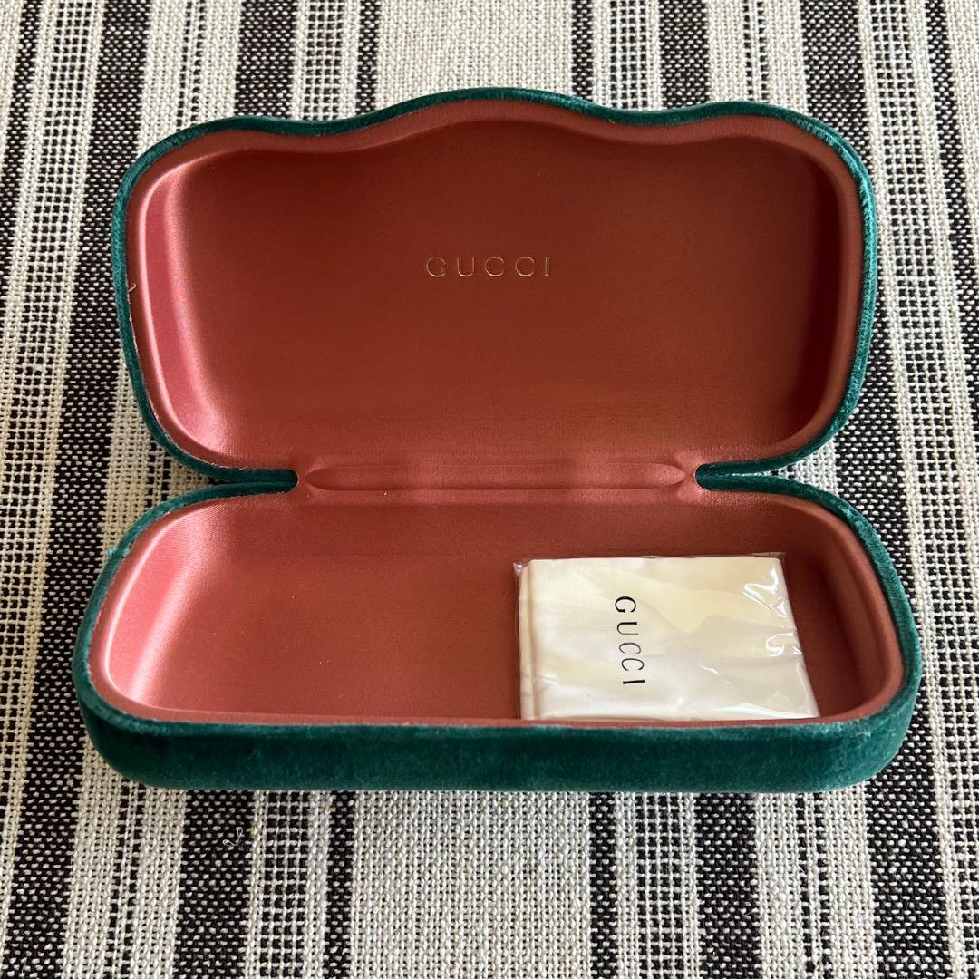 小物 GUCCI sunglasses Blue Square Frame