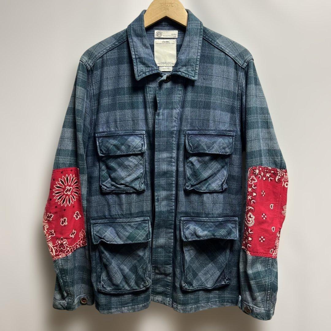 visvim ヴィズヴィム　13SS KILGORE JKT バンダナ切替