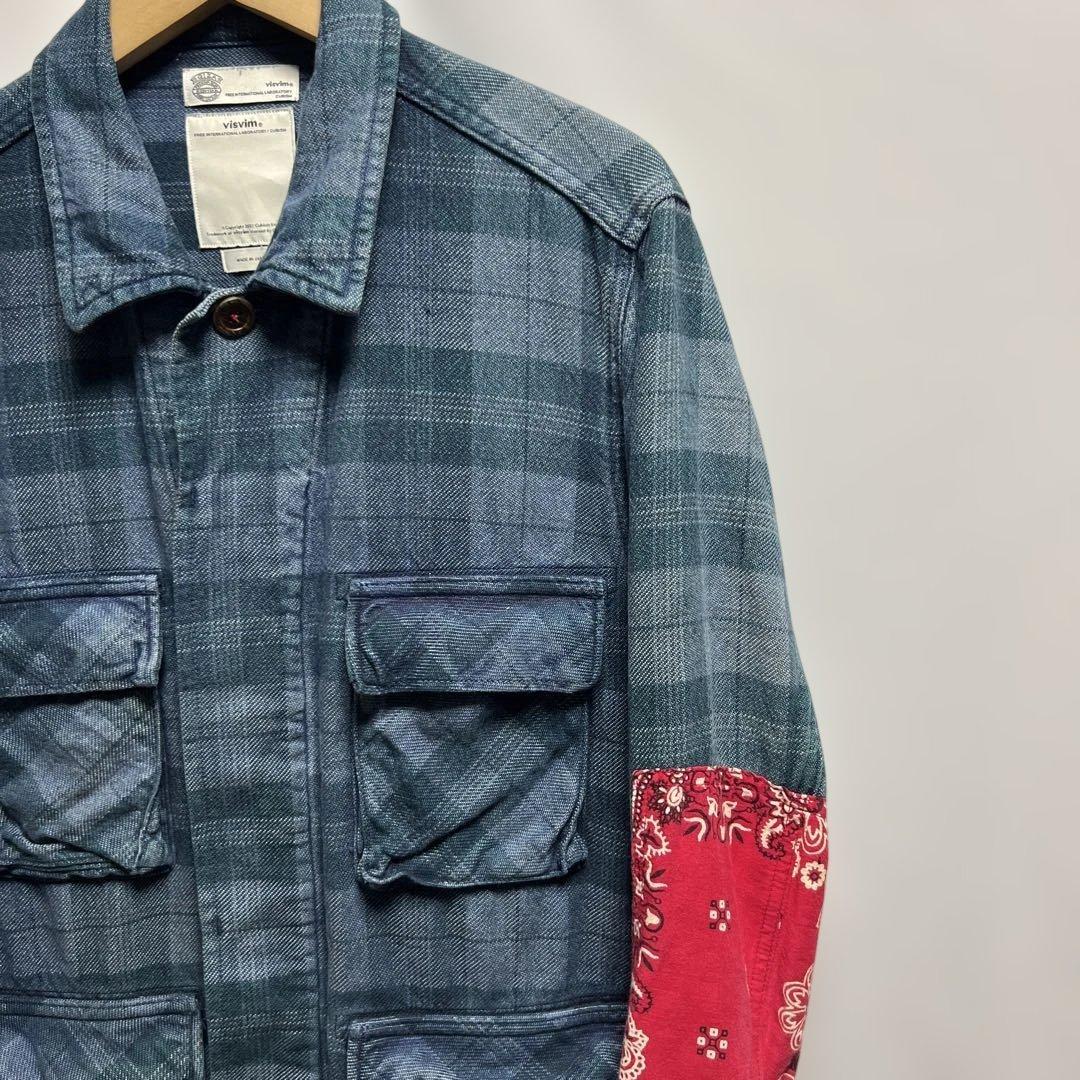 visvim ヴィズヴィム　13SS KILGORE JKT バンダナ切替