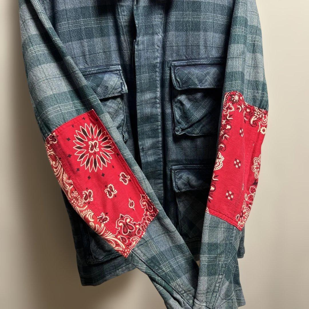 visvim ヴィズヴィム　13SS KILGORE JKT バンダナ切替