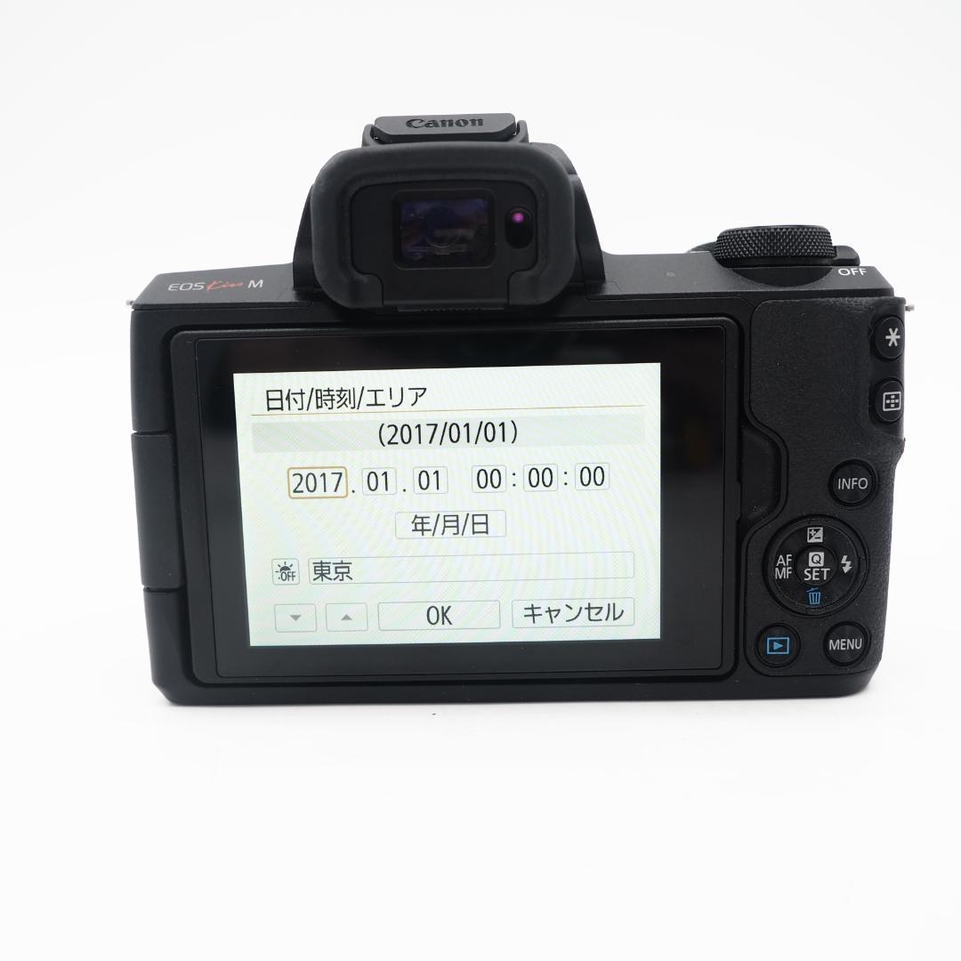 ショット数1000回未満✨ Canon Eos Kiss M ダブルレンズキット
