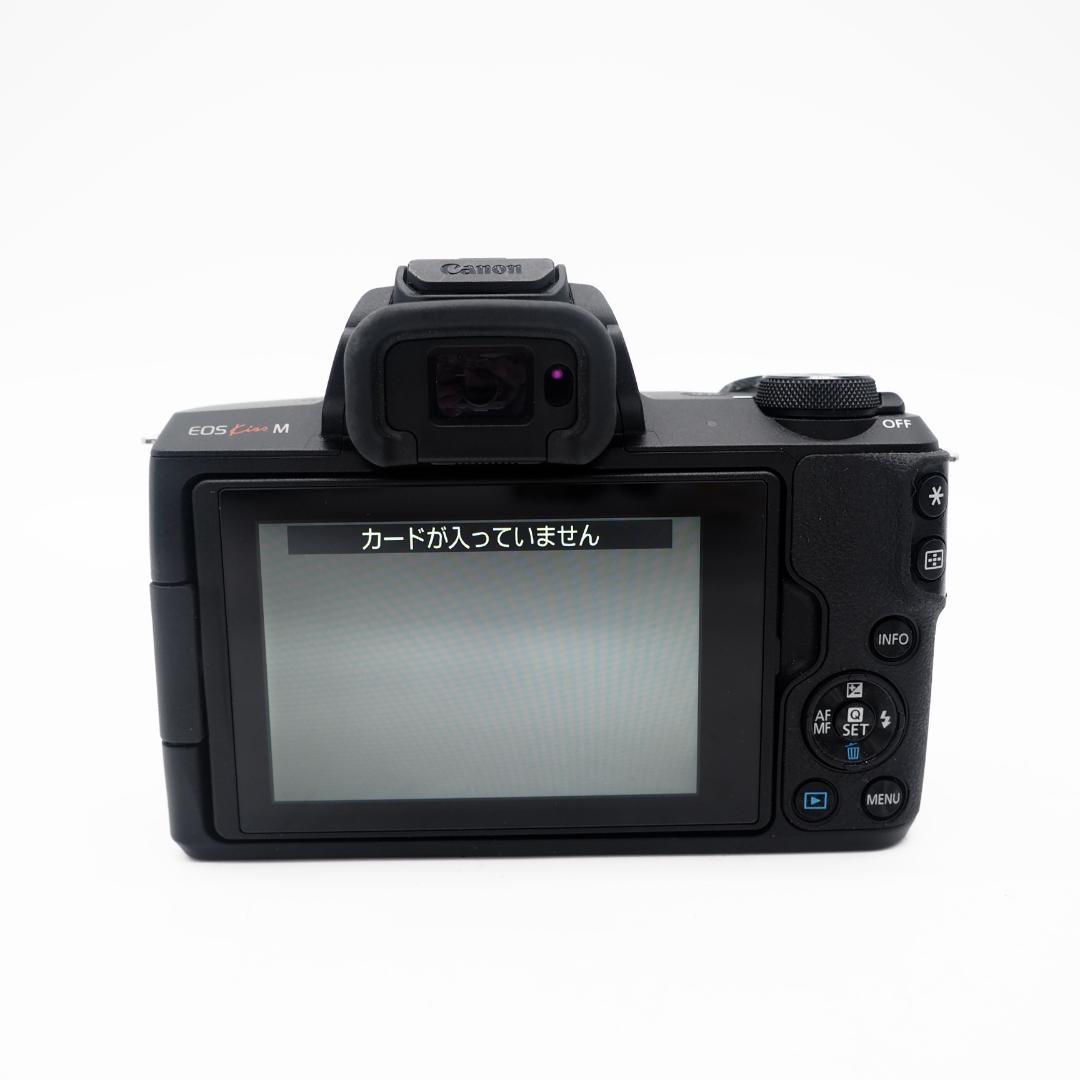 ショット数1000回未満✨ Canon Eos Kiss M ダブルレンズキット