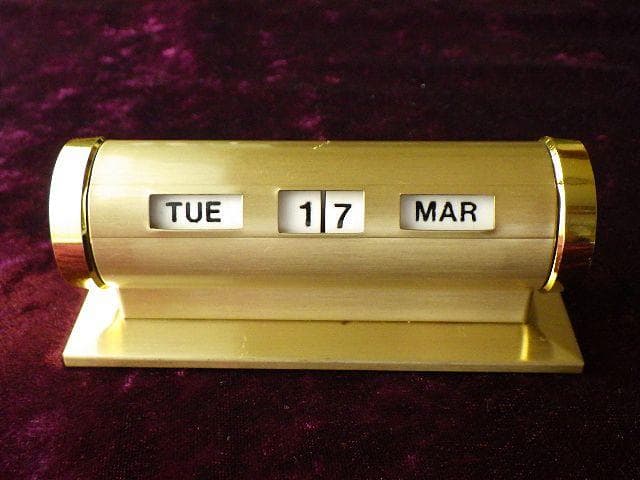 良品【1960年代頃】パークシャーマン 卓上 ヴィンテージ デスクカレンダー