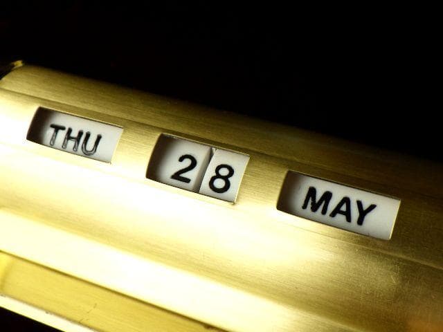 良品【1960年代頃】パークシャーマン 卓上 ヴィンテージ デスクカレンダー