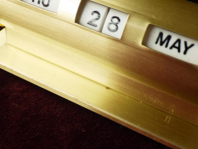 良品【1960年代頃】パークシャーマン 卓上 ヴィンテージ デスクカレンダー