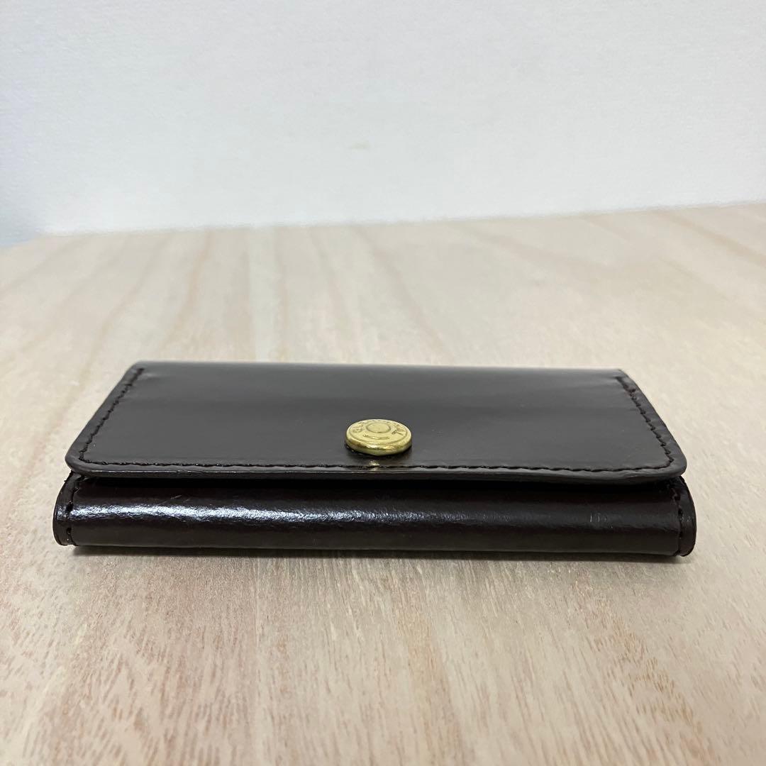 訳あり美品✨グレンロイヤル✨スコットランド✨カードケース✨名刺✨ダークブラウン