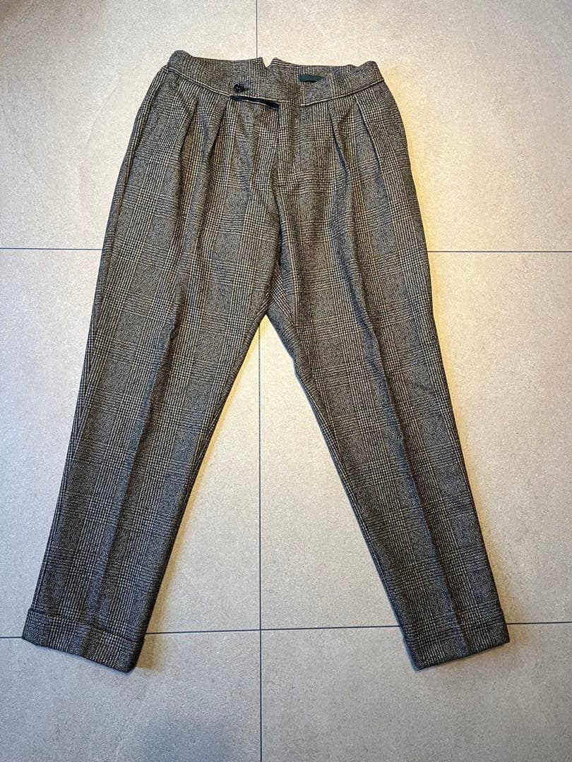 ベルウィッチ BERWICH ウールフランネルグレンチェックSCOTCH 46