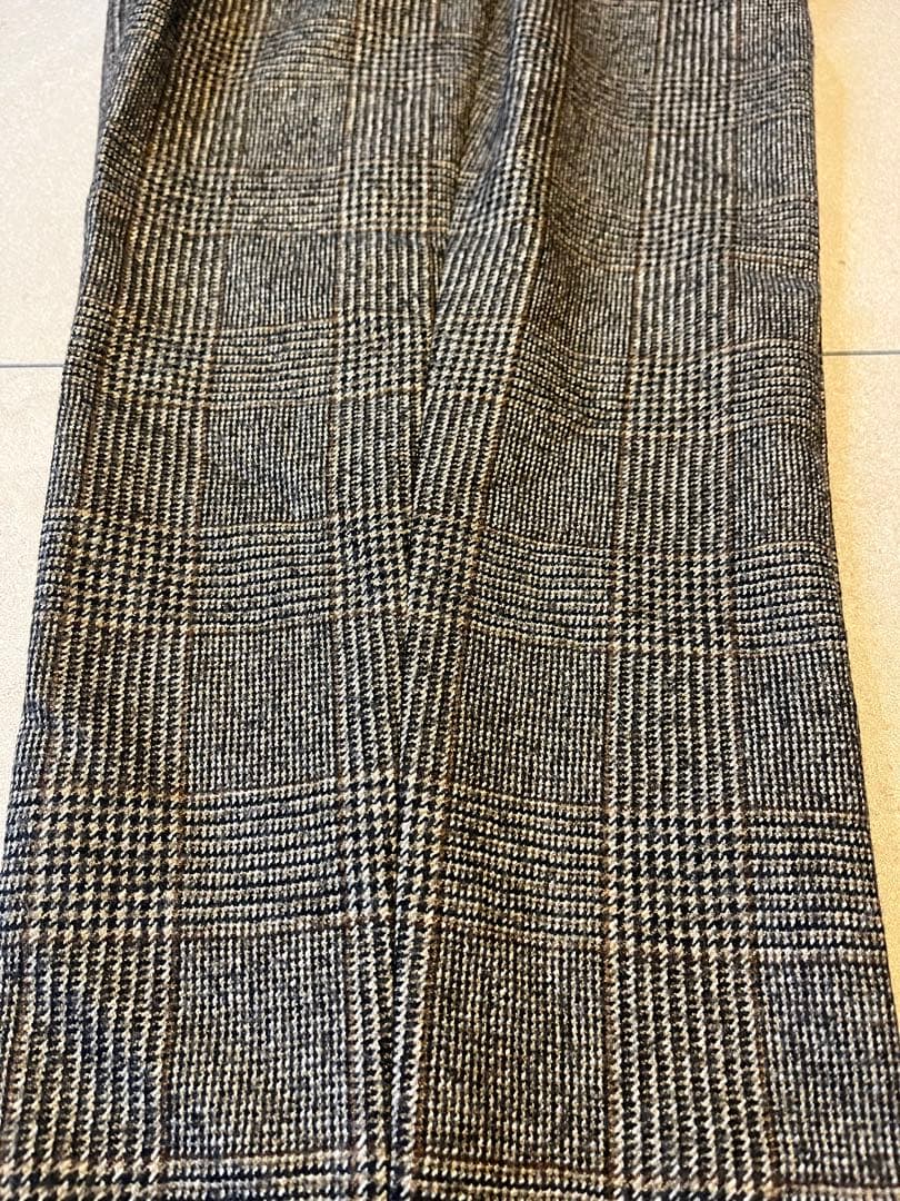 ベルウィッチ BERWICH ウールフランネルグレンチェックSCOTCH 46