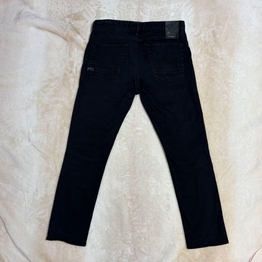 カラス デンハム RAZOR ルーマニア製 W32 L34 ブラック