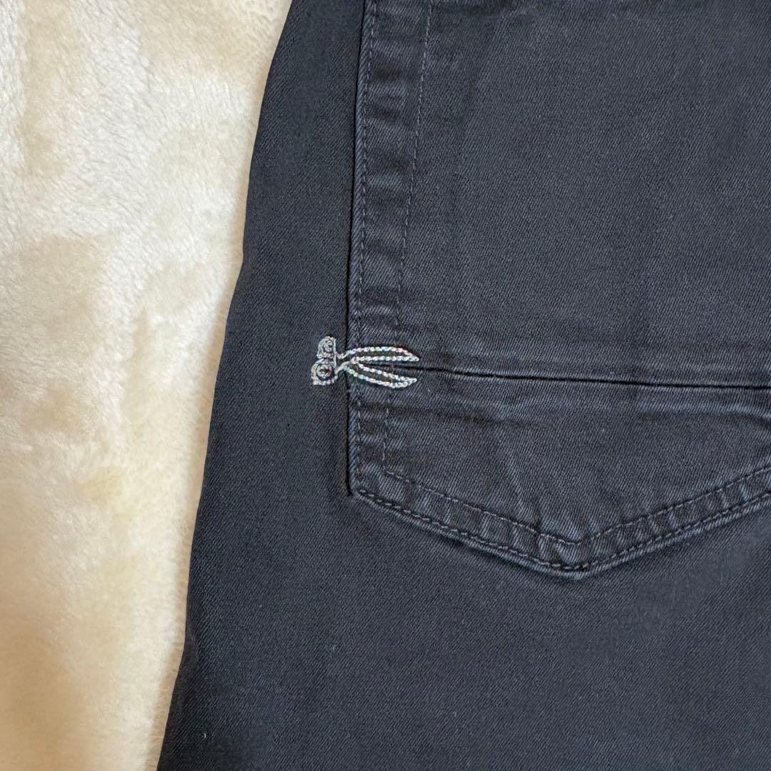 カラス デンハム RAZOR ルーマニア製 W32 L34 ブラック