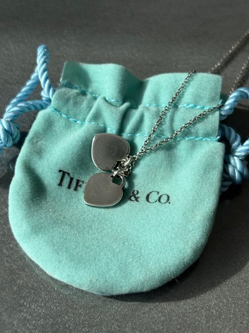 ティファニー ダブルトゥハート ダブルハート シルバー925 リターントゥハート