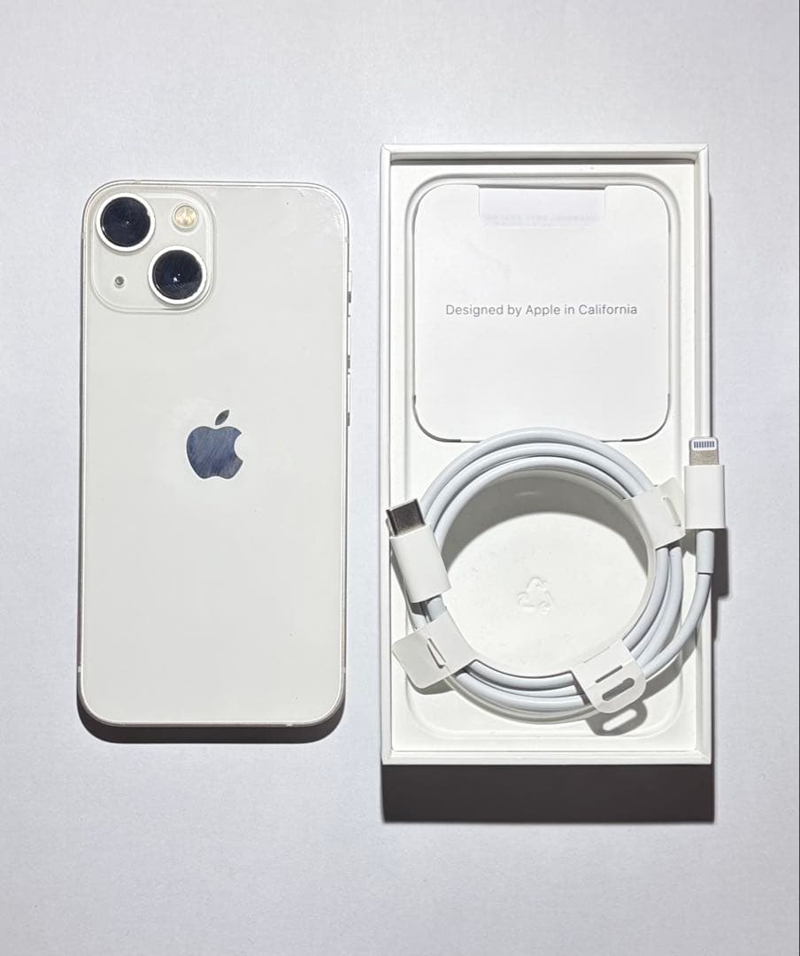 て*ー様 iPhone13mini 128GB スターライト　【美品】　箱付き