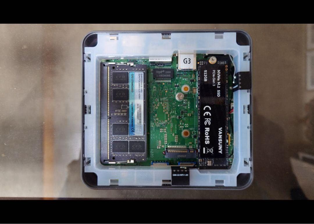 ミニPC GMKtec NucBox G3