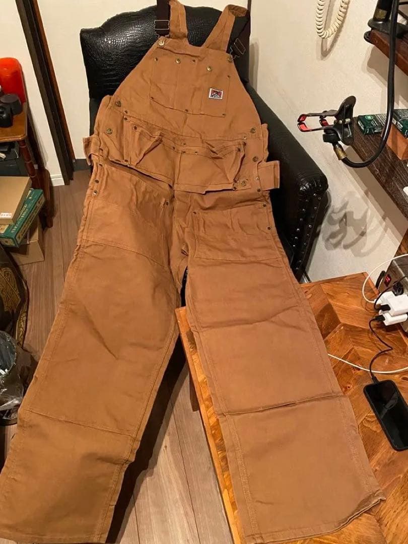BEN DAVIS オーバーオール ダック ダブルニー エプロン付き　TCB
