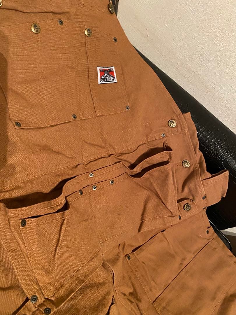 BEN DAVIS オーバーオール ダック ダブルニー エプロン付き　TCB