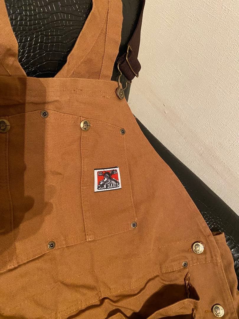 BEN DAVIS オーバーオール ダック ダブルニー エプロン付き　TCB