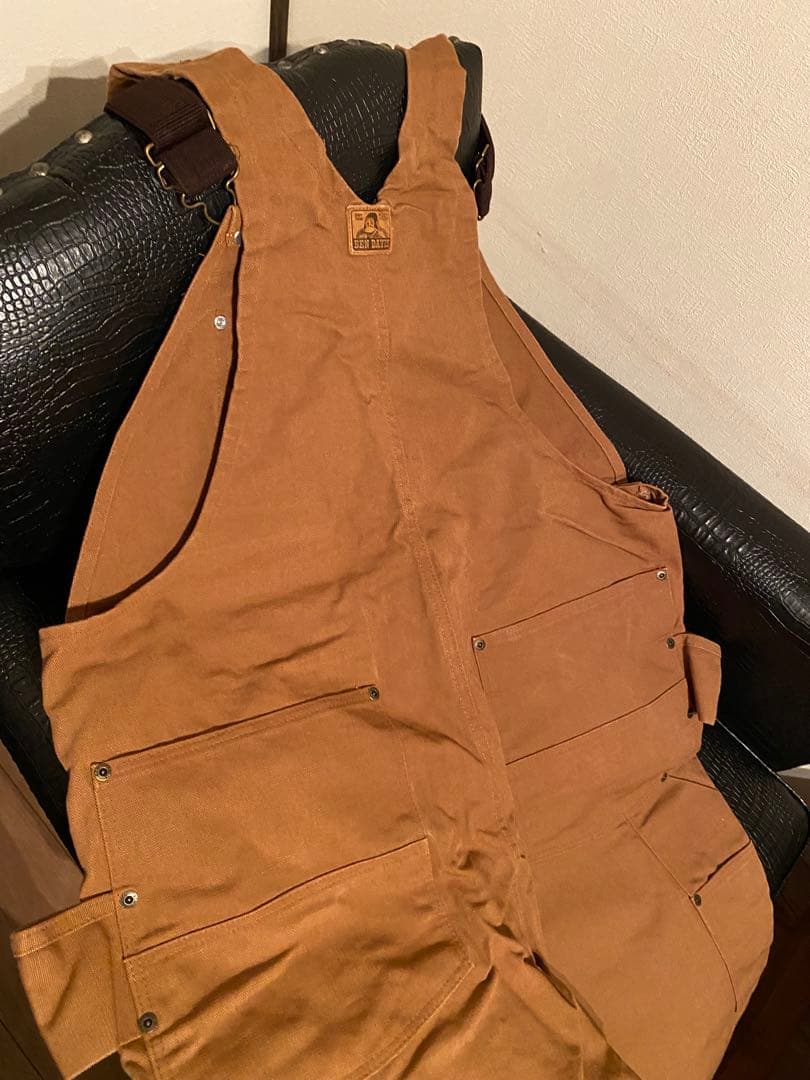 BEN DAVIS オーバーオール ダック ダブルニー エプロン付き　TCB