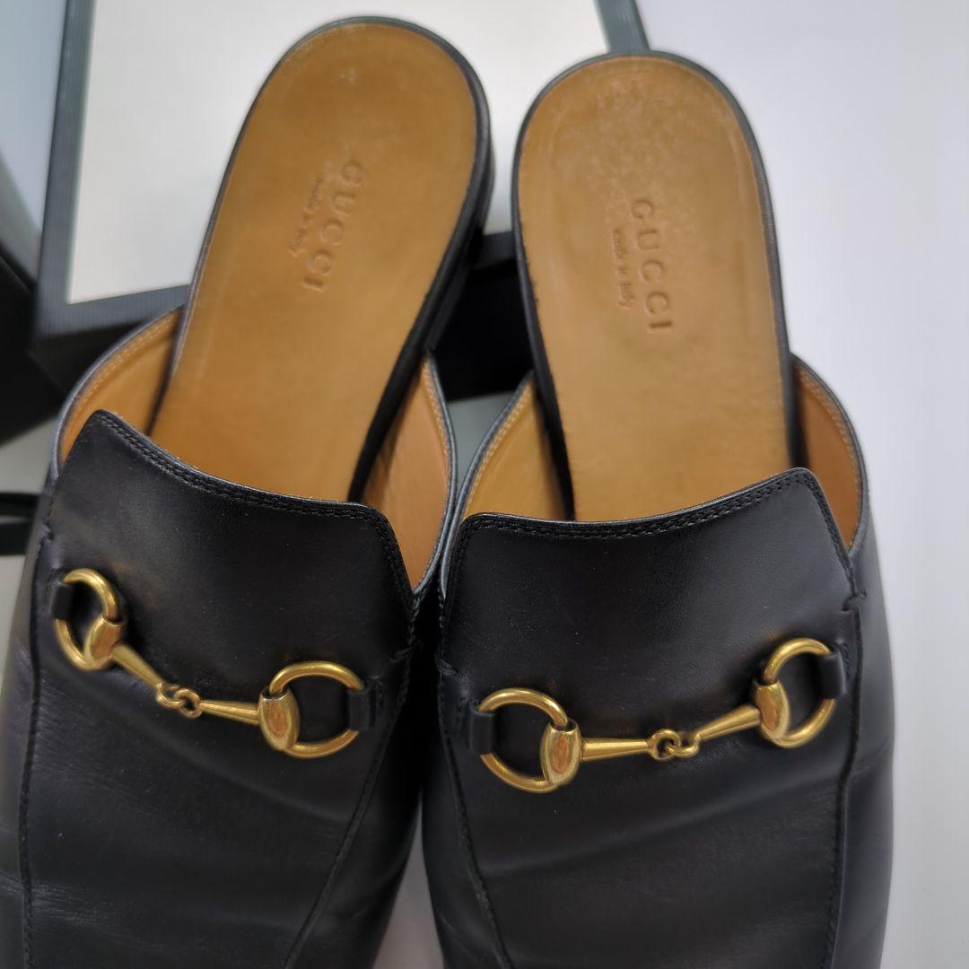 いるか　GUCCI グッチ　プリンスタウン　ホースビット　ローファー　39