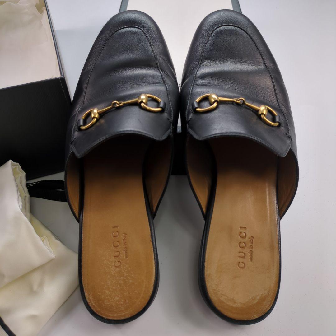 いるか　GUCCI グッチ　プリンスタウン　ホースビット　ローファー　39