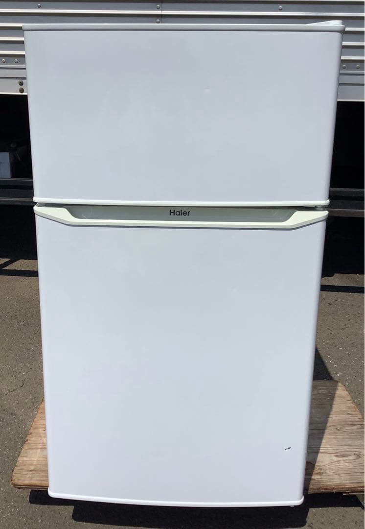 脱兎 ハイアール 2ドア冷蔵庫 JR-N85C 2018年製 85L